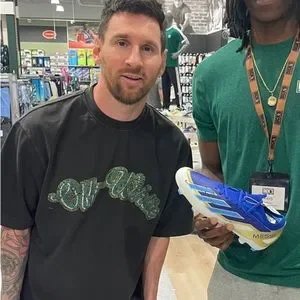 Signed Messi Cleats by him, him self adidas | Shoes | Signed Messi Cleats By Him Him Self | Poshmark main image 2